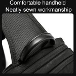 BANGE BG-7718 Herren-Satchel-Brusttasche, großes Fassungsvermögen, sportlicher, lässiger Einzelschulter-Rucksack – Bild 7