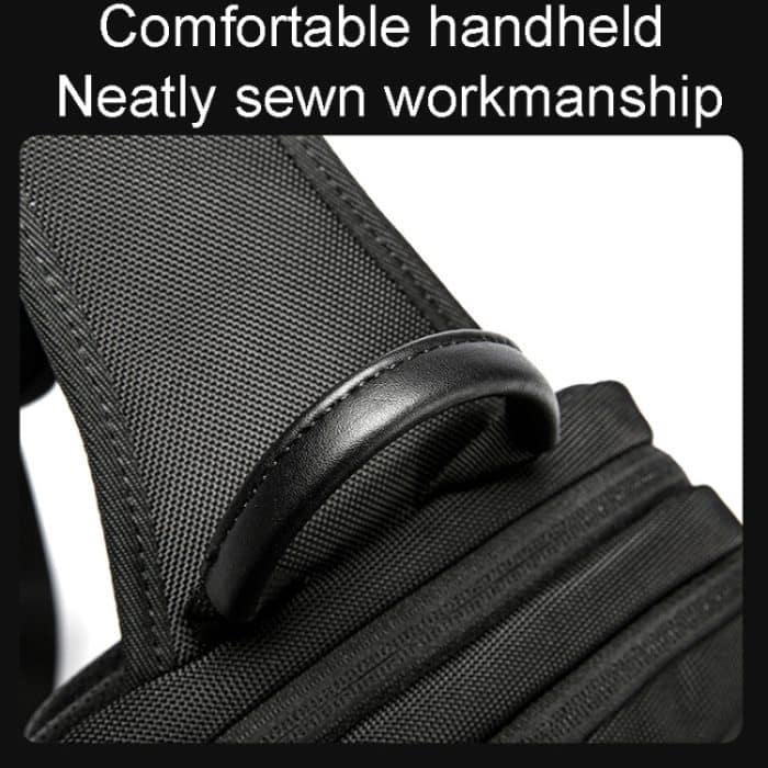 BANGE BG-7718 Herren-Satchel-Brusttasche, großes Fassungsvermögen, sportlicher, lässiger Einzelschulter-Rucksack – Bild 7