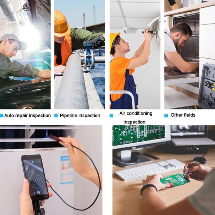 Teslong NTC125 5M 3-in-1-USB-Telefon-Endoskop für die Autoreparatur 500W Pixel-Autofokus – Bild 10