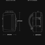 BANGE BG-2892 Herren-Business-Doppelschulter-Rucksack, große Kapazität, Reise-Computertasche – Bild 7