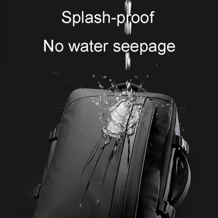 BANGE BG-2892 Herren-Business-Doppelschulter-Rucksack, große Kapazität, Reise-Computertasche – Bild 8