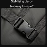 BANGE BG-7690 Herren-Business-Doppelschulter-Rucksack, große Kapazität, wasserdichte Reise-Computertasche – Bild 8