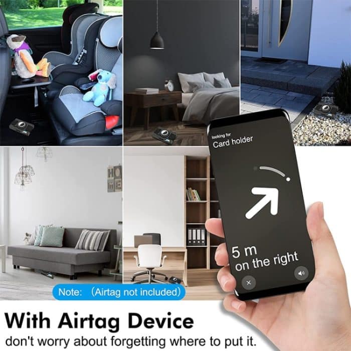 Aluminium-Geldbörse für Herren, Kartenhalter, transparenter Visitenkartenhalter – Bild 6