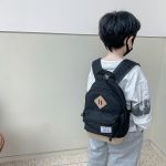 Schultasche für 3–6 Jahre alte Kindergartenkinder, schlichtes Design, Umhängetasche – Bild 7