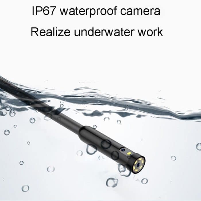 Teslong MS450 8 mm Doppelobjektiv HD 4,5 Zoll Großbild-Endoskop-Autoreparaturwerkzeug – Bild 5