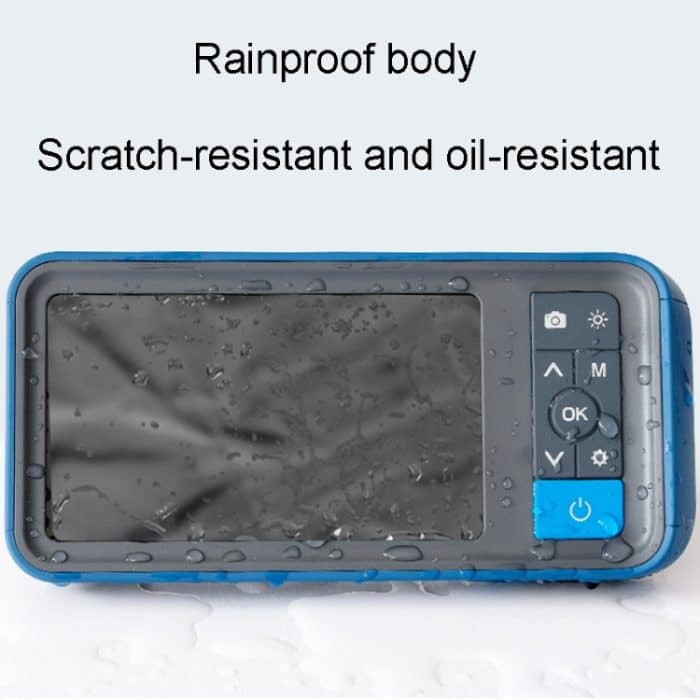 Teslong MS450 8 mm Doppelobjektiv HD 4,5 Zoll Großbild-Endoskop-Autoreparaturwerkzeug – Bild 6