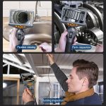 Teslong TD500 HD 5-Zoll-Großbildschirm, 360-Grad-Endoskop mit Doppellenkung, Überholung von Industriekomponenten – Bild 14