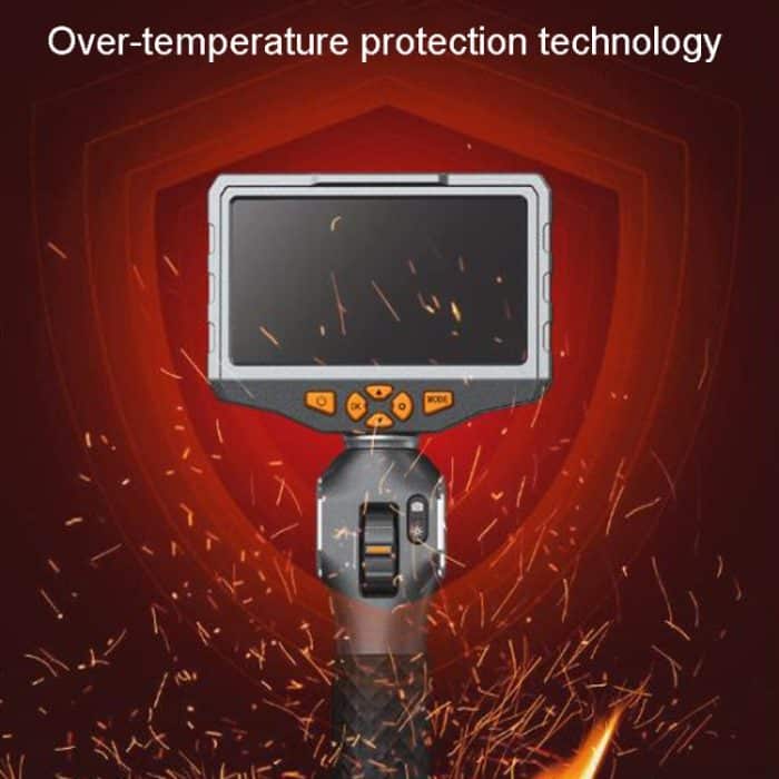 Teslong TD500 HD 5-Zoll-Großbildschirm, 360-Grad-Endoskop mit Doppellenkung, Überholung von Industriekomponenten – Bild 8