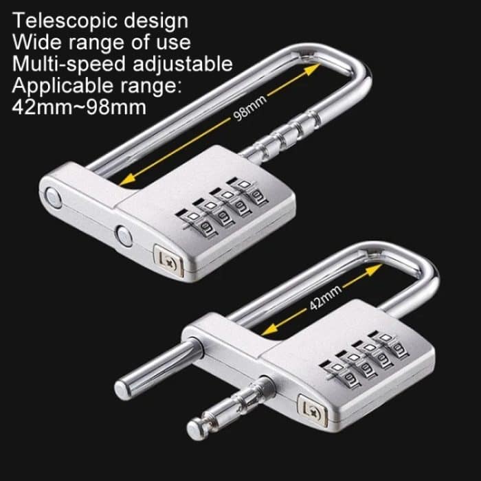 Schuhschrank, Büro, Aktenschrank, verstellbare Schlosslänge, Zughandschloss, Passwort, Schranktürschloss – Bild 5