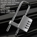 Schuhschrank, Büro, Aktenschrank, verstellbare Schlosslänge, Zughandschloss, Passwort, Schranktürschloss – Bild 6