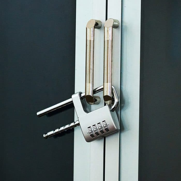 Schuhschrank, Büro, Aktenschrank, verstellbare Schlosslänge, Zughandschloss, Passwort, Schranktürschloss – Bild 8