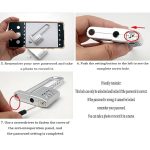 Schuhschrank, Büro, Aktenschrank, verstellbare Schlosslänge, Zughandschloss, Passwort, Schranktürschloss – Bild 10