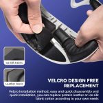 Für PICO 4 Hibloks VR-Brillen-Gesichtskissen, erweitertes, atmungsaktives Schutzpolster, 1pc PU Cotton, 2pcs PU Cotton, 1pc Ice Silk, 2pcs Ice Silk – Bild 5
