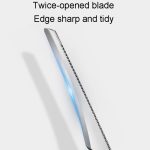 Pediküre Messer Spieß Nagelknipser Set Haushaltswerkzeuge zur Hornhautentfernung, Scraper, Diagonal Knife, Flat Knife, 3 In 1 – Bild 3