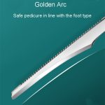 Pediküre Messer Spieß Nagelknipser Set Haushaltswerkzeuge zur Hornhautentfernung, Scraper, Diagonal Knife, Flat Knife, 3 In 1 – Bild 5