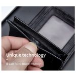 BULL CAPTAIN 0200 RFID-Diebstahlsicherer Kartenhalter aus erstklassigem Rindsleder mit mehreren Kartenfächern und großem Fassungsvermögen – Bild 5