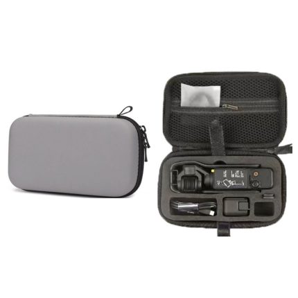 Für DJI Osmo Pocket 3 Aufbewahrungstasche Clutch Tragetasche, Grey, Black