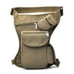 Radfahren Canvas Gürteltasche Outdoor Multifunktionale Beintasche Casual Sport Gürteltasche