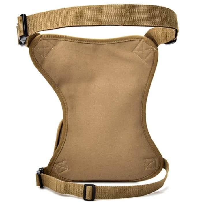 Radfahren Canvas Gürteltasche Outdoor Multifunktionale Beintasche Casual Sport Gürteltasche – Bild 3