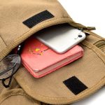 Radfahren Canvas Gürteltasche Outdoor Multifunktionale Beintasche Casual Sport Gürteltasche – Bild 7