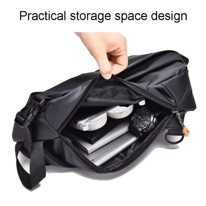 WEIXIER 6013 Lässige Single-Shoulder-Crossbody-Packs Multifunktionale Motorrad-Sport-Brusttasche – Bild 3