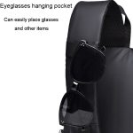 WEIXIER 6013 Lässige Single-Shoulder-Crossbody-Packs Multifunktionale Motorrad-Sport-Brusttasche – Bild 4