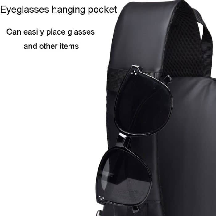 WEIXIER 6013 Lässige Single-Shoulder-Crossbody-Packs Multifunktionale Motorrad-Sport-Brusttasche – Bild 4