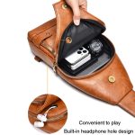 WEIXIER X326 Einzelschulter-Crossbody-Brusttasche, multifunktionaler Motorrad-Sportrucksack – Bild 4