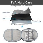Für Meta Quest 3 VR Aufbewahrungstasche EVA Hartschalenetui Handtasche, Grey – Bild 4