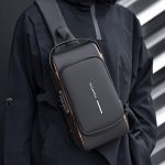 WEIXIER X314 Wasserdichter Sport-Umhängerucksack, USB-Aufladung, große Kapazität, einzelne Umhängetaschen – Bild 9