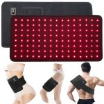 120 LEDs Rotlicht + Infrarot-Lichttherapie-Gürtel zur Linderung von Rücken-, Schulter- und Taillenschmerzen, US Plug, UK Plug, EU Plug, AU Plug