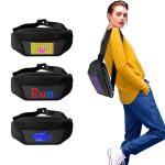Bluetooth APP Oxford Tuch LED Tasche Outdoor Reiten Farbe LED Taille Tasche – Bild 2