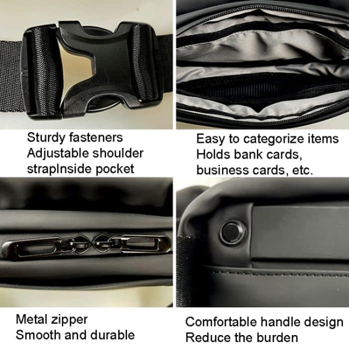 Bluetooth APP Oxford Tuch LED Tasche Outdoor Reiten Farbe LED Taille Tasche – Bild 6