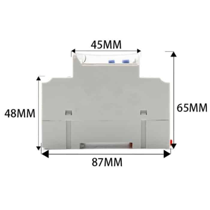 THC15A Mikrocomputer-Zeitsteuerungsschalter, transparenter Zeitsteuerungs-Timer – Bild 5