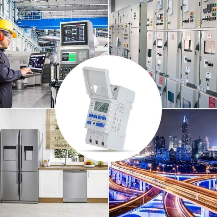 THC15A Mikrocomputer-Zeitsteuerungsschalter, transparenter Zeitsteuerungs-Timer – Bild 8