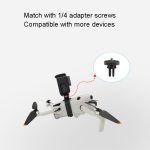 Für DJI Mini 4 PRO / Mini 3 PRO / Mini 3 Obere Erweiterungshalterung 1/4 Schrauben für Stativzubehör – Bild 7