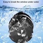 Auto Notfall lebensrettender Sicherheitshammer Multifunktionaler schneller Fensterbrecher für Fahrzeug 2 in 1 – Bild 9