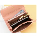Baellerry N8918 Damen-Geldbörse, lang, großes Fassungsvermögen, Magnetschnalle, Clutch, Handytasche – Bild 6