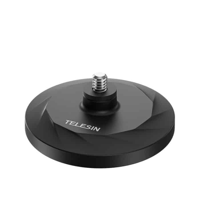 TELESIN Magnetfuß mit 1/4 Zoll Schnittstelle für DJI Pocket 3 / Insta360 Kamera und Smartphones, With Suction Cup Base Set, Without Suction Cup Base – Bild 1
