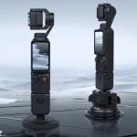 TELESIN Magnetfuß mit 1/4 Zoll Schnittstelle für DJI Pocket 3 / Insta360 Kamera und Smartphones, With Suction Cup Base Set, Without Suction Cup Base – Bild 2