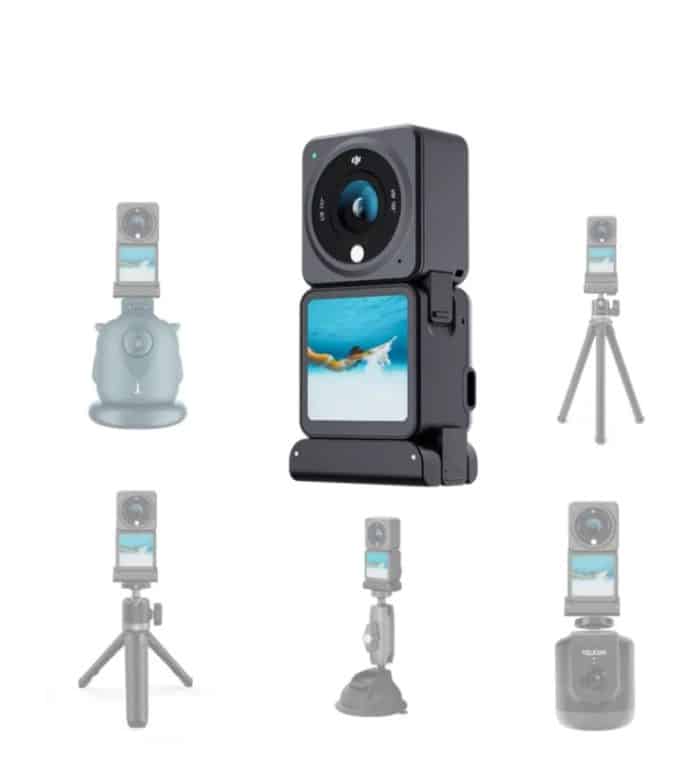 Für DJI Osmo Action 4/3/2 Magnetischer Adapter-Stativanschluss, 1/4 Inch Thread, Bulge Mount – Bild 6