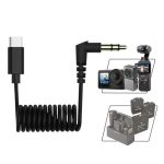 USB-C/Typ-C auf 3,5 mm TRS-Audio-Adapterkabel für DJI Osmo Action 4/3/2/Pocket 3