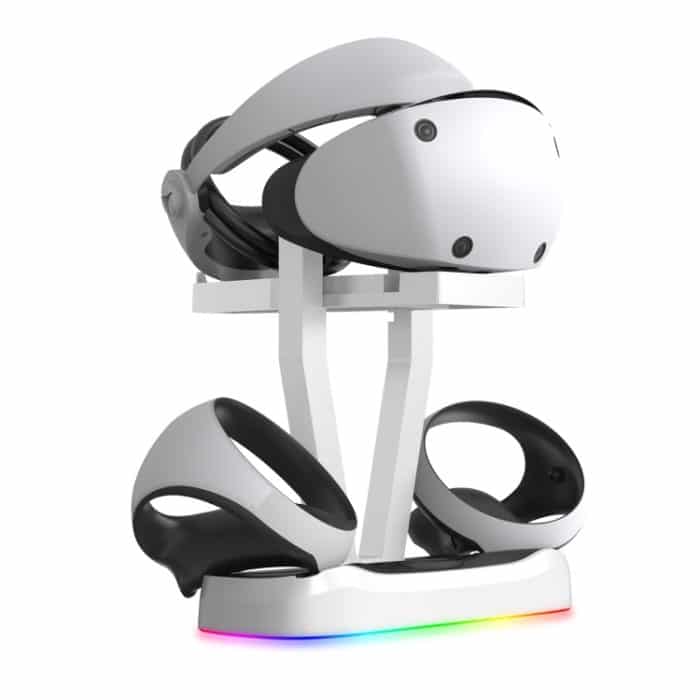 JYS-P5155 Für PlayStation VR 2 Magnetische Ladestation Mit RGB Licht VR Gläser Lagerung Rack Spiel Zubehör – Bild 1