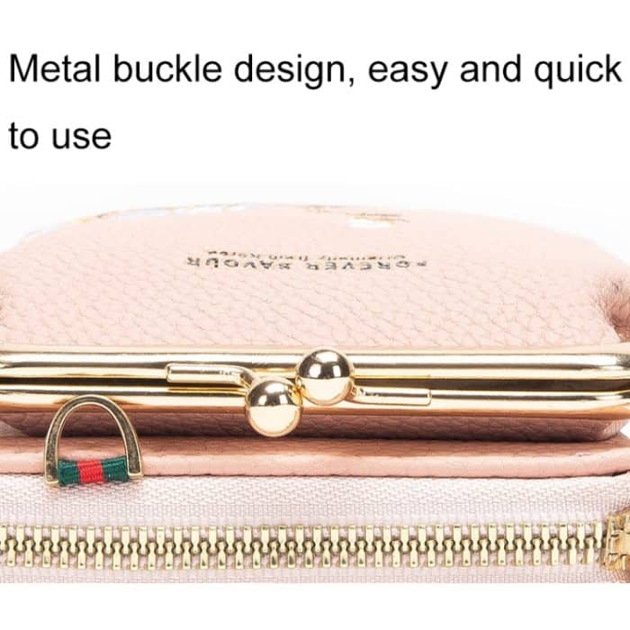 Mini bestickte Single-Shoulder-Handytasche, lange Damen-Umhängetasche, Gray, Black, Yellow, Dark Pink, Blue, Pink, Wine Red – Bild 5