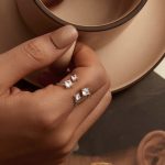 Offener, verstellbarer Doppelschicht-Ring aus S925-Sterlingsilber mit funkelndem Zirkon – Bild 5