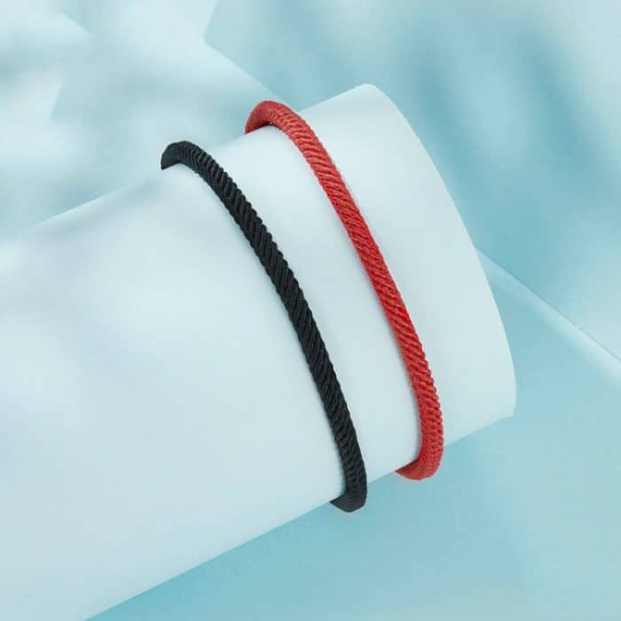 Verstellbares, geflochtenes Basic-Armband aus S925-Sterlingsilber mit Platinbeschichtung – Bild 5