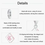 S925 Sterling Silber Lucky Fortune Mahjong DIY Anhänger – Bild 3