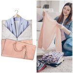 APJ990 Reisegepäcktasche mit großem Fassungsvermögen, tragbar, faltbar, Aufbewahrung im Freien, Fitnesstasche – Bild 6