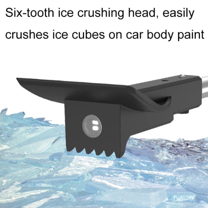Auto Multifunktionale Teleskop Schneeschaufel Glas Abtauung Enteisung Pinsel Winter Reinigungswerkzeuge, Ordinary, Light Model – Bild 6