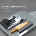 Auto Multifunktionale Teleskop Schneeschaufel Glas Abtauung Enteisung Pinsel Winter Reinigungswerkzeuge, Ordinary, Light Model – Bild 9